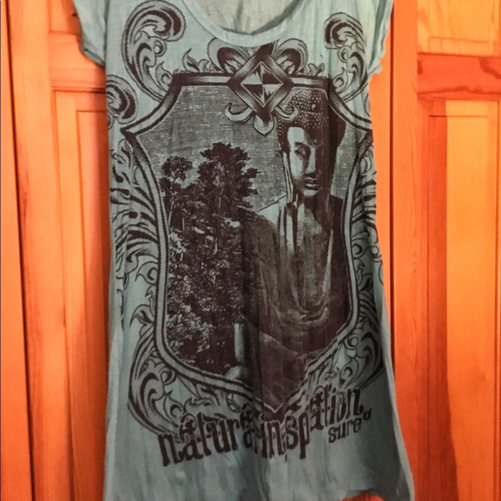 Long Buddha t-shirt